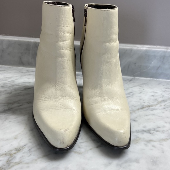 Nine West Renya Cream Ankle Boots - Picture 4 of 14